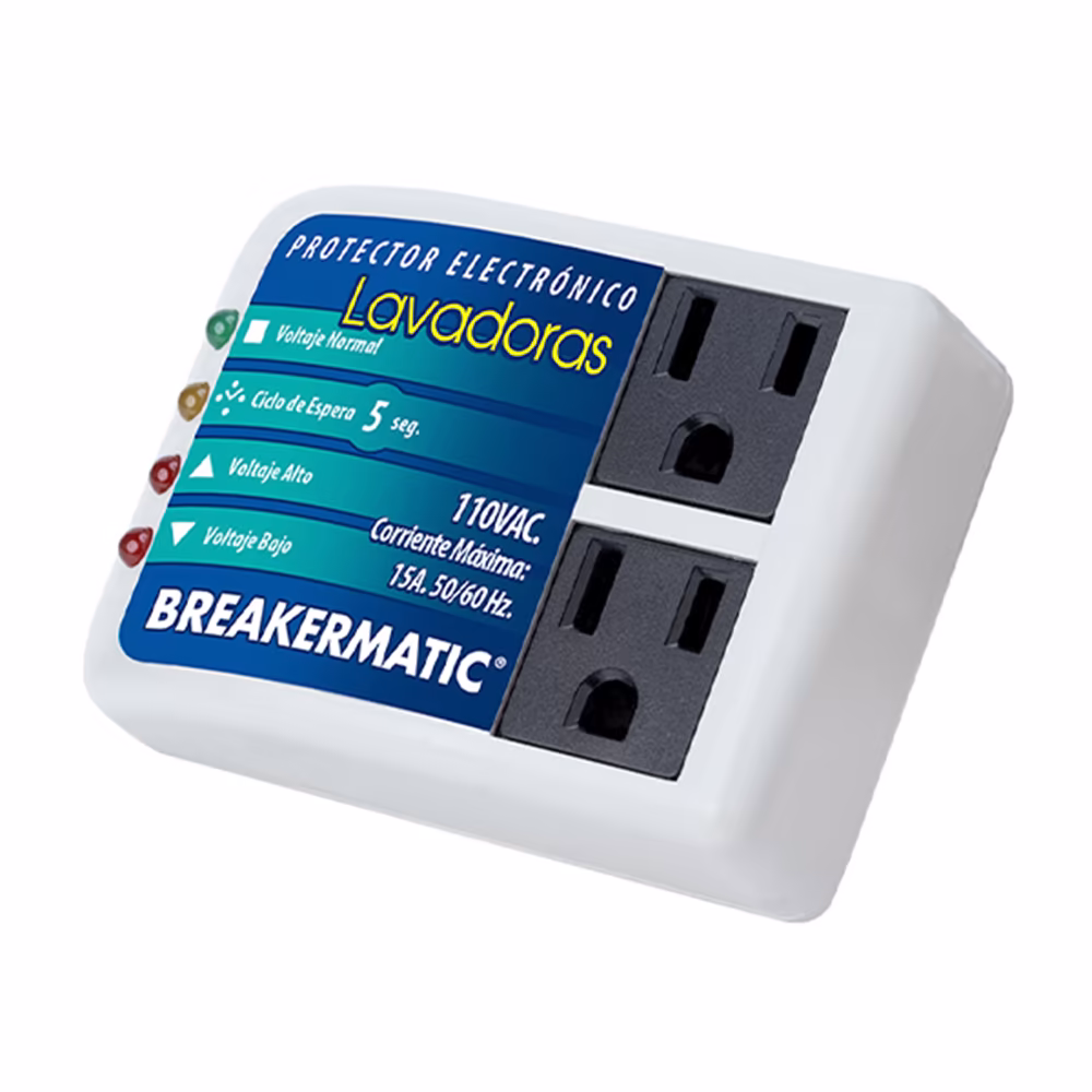 135-0005 Protector De Voltaje 110V Para Lavadoras Breakermatic - Image 1