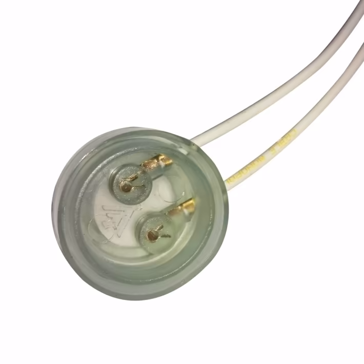 2098 Conector Y Tapa Para Tubo Fluorescente 40W T8 - Image 1