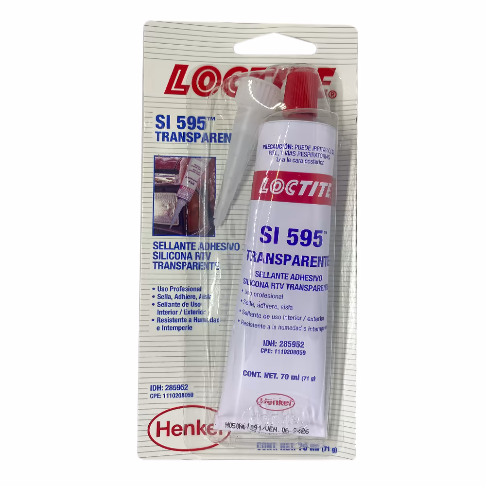 465-0010 Silicona Transparente Para Refrigeración 50 Y 70 Ml - Image 1