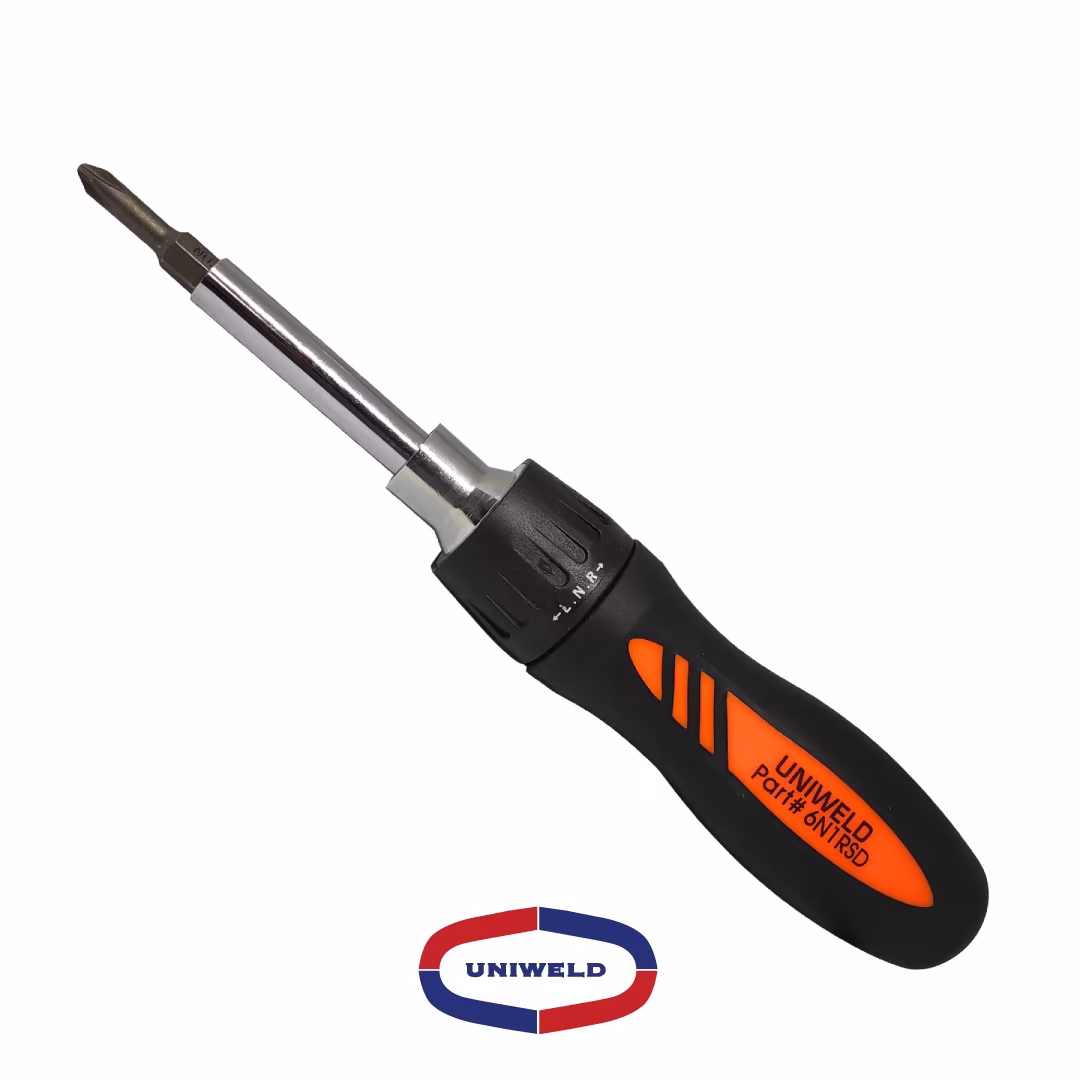 510-0009 Destornillador 6 Servicios En 1 Uniweld - Image 1