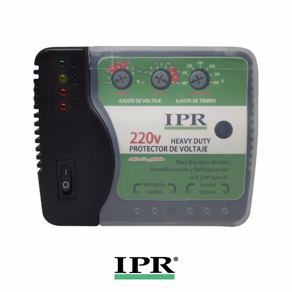 135-0017 PROTECTOR DE VOLTAJE TRABAJO PESADO HASTA 20A 220V/1 IPR