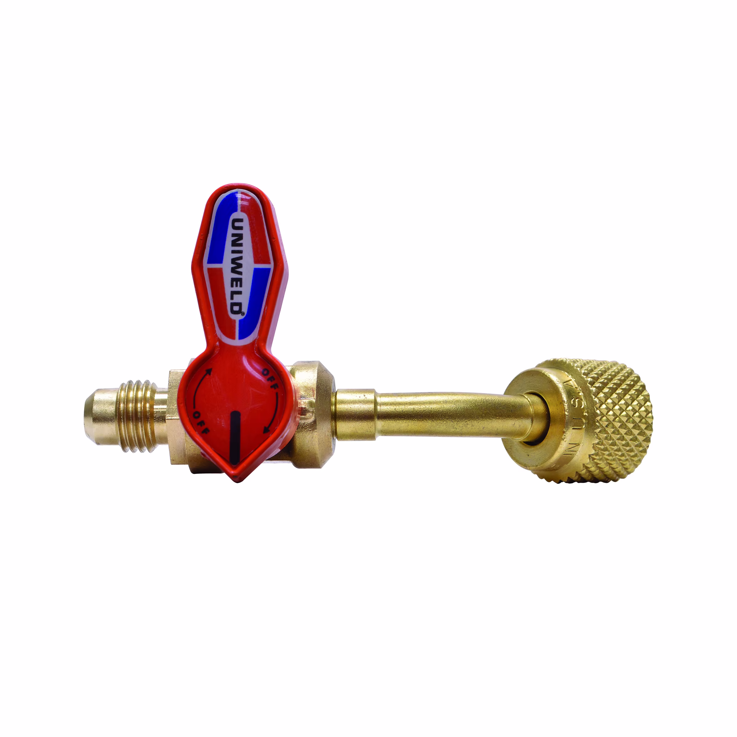 500-0126-3 Llave De Carga Y Vacío 1/4 Uniweld Ubv14 - Image 1
