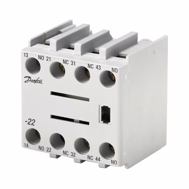 130-0001- Bloque Auxiliar 2NA + 2NC Para Contactor - Image 1