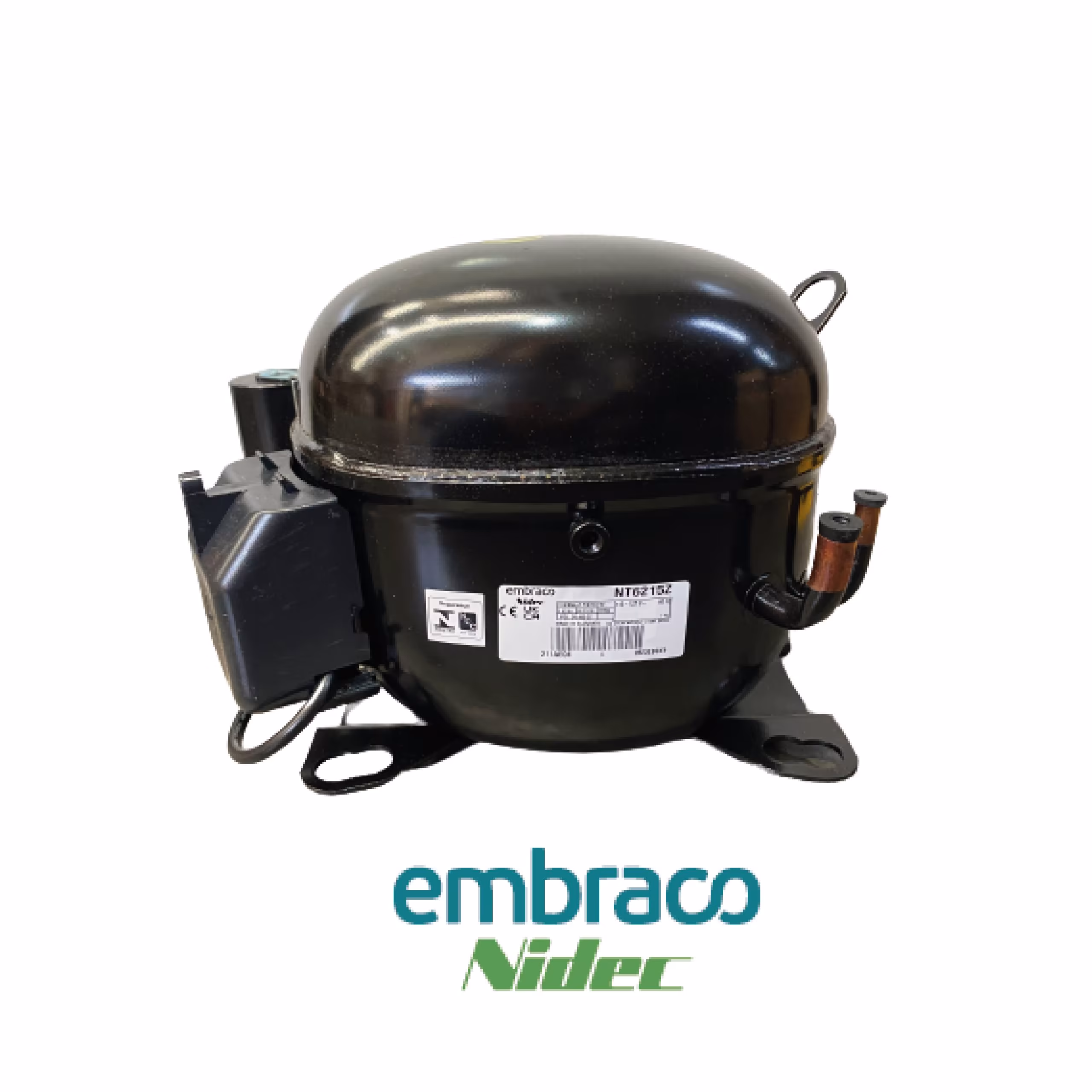 010-0073(2) Compresor Embraco R134a 1/2+ HP Alta 110V - Image 1