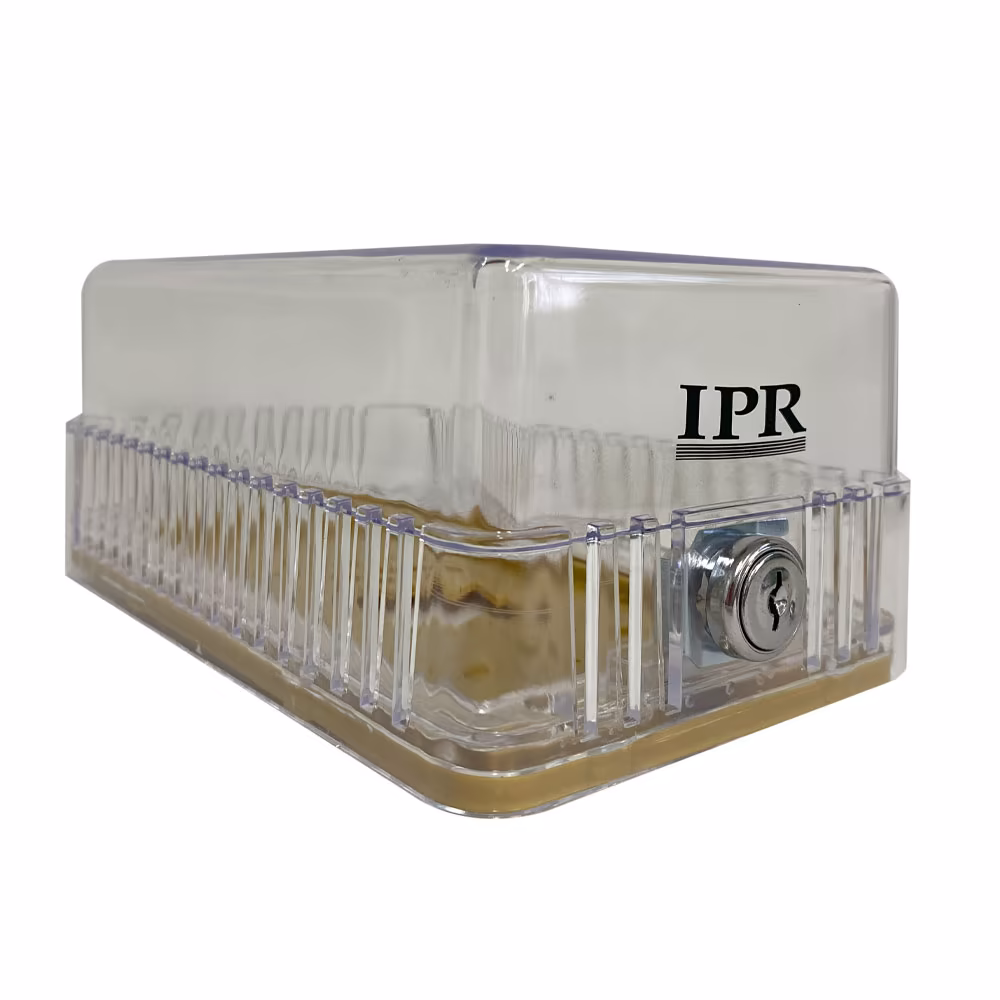 600-0025.2 Guardatermostato Pequeño Rectangular IPR En Acrílico - Image 1