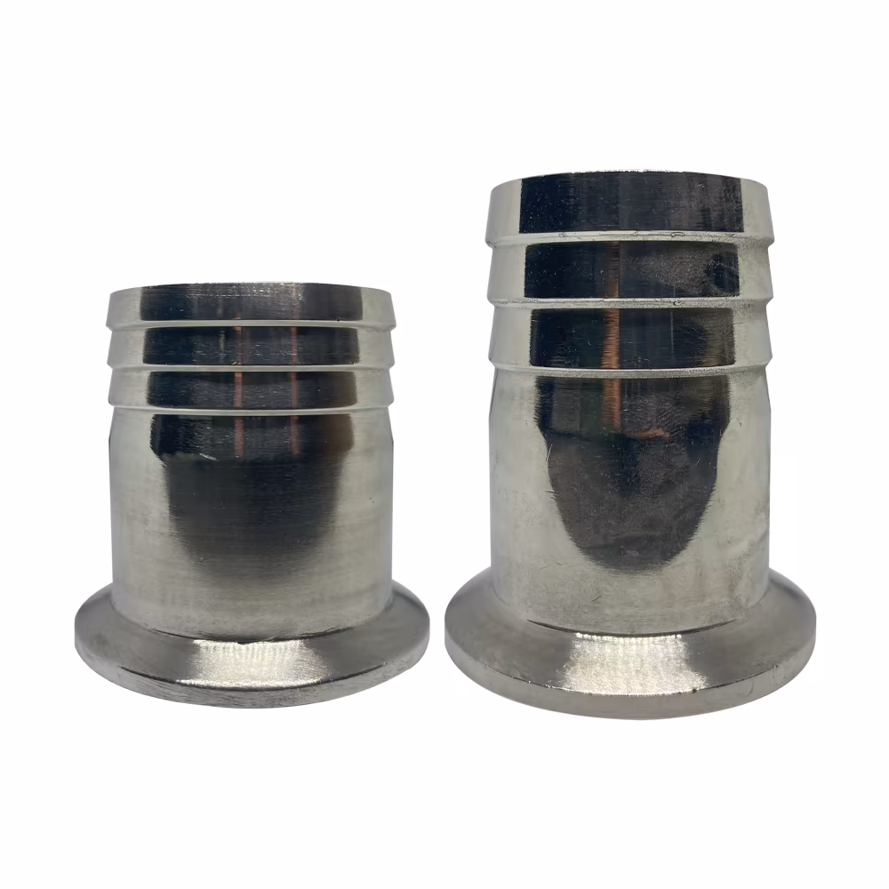 195-0003 Conector Manguera Inoxidable Para Tanque De Leche IPR - Image 1
