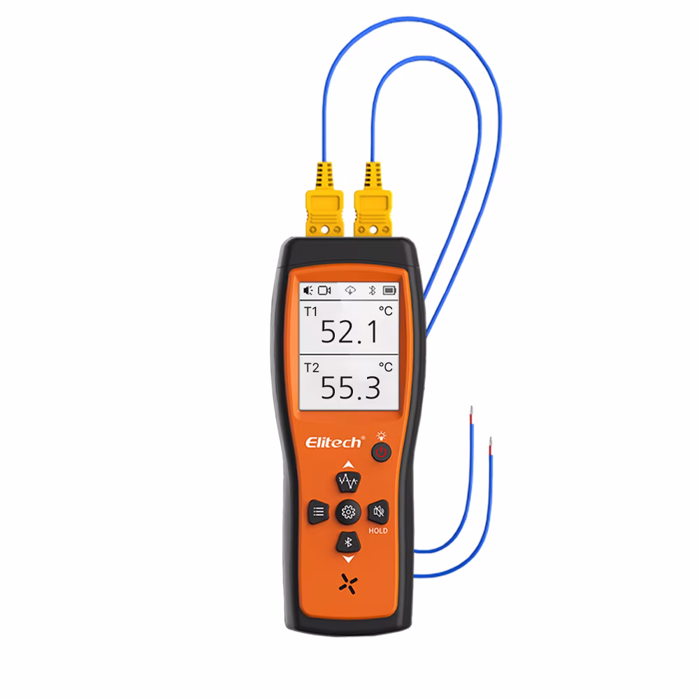 ANE Termómetro Digital Tipo K Ict-220 Elitech -50 A 500 °C - Image 1