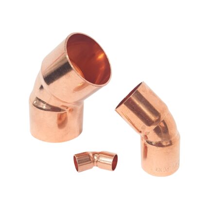 Codo De Cobre 45° Para Refrigeración