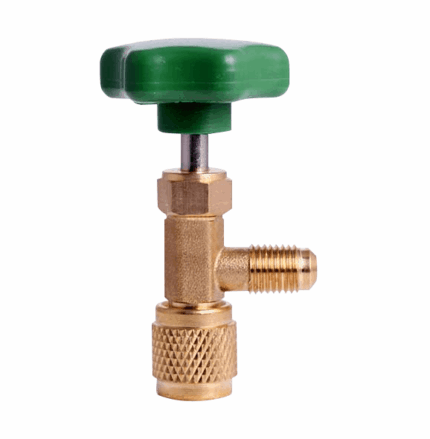 Válvula Canogas 1/4 Con Gusanillo Para Refrigerante