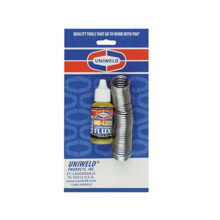 Soldadura De Aluminio Con Fundente Uniweld En Rollo