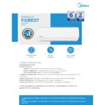 Mini Split On/off Midea 18000 BTU 220V R410a - Image 4