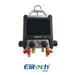 Manómetro Digital Smart Elitech Para Refrigeración