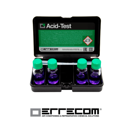Kit De Test De Ácido Errecom Para Refrigeración