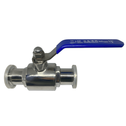 Válvula Bola Inoxidable 1-1/2 IPR Para Tanque De Leche