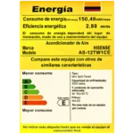 Mini Split Inverter Hisense Perla 12000 BTU 110V R32 - Image 5
