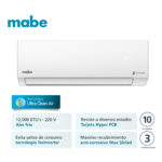 Aire Acondicionado Mabe Inverter 12K BTU 220V R32 - Image 5